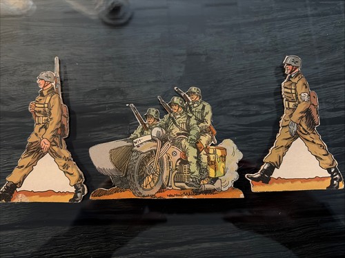 Konvolut pappsoldaten krad - konvolut,