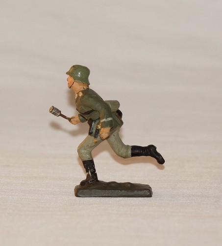 Lineol soldat rennend mit - soldat,