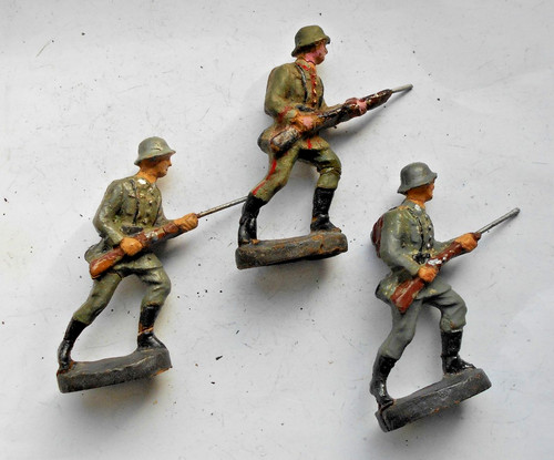 Soldat mit gezogenem gewehr - gezogenem,