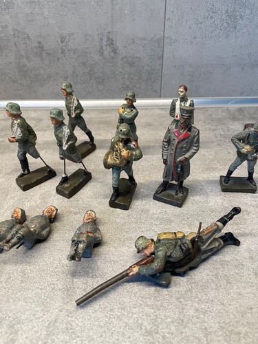 Lineol soldaten figuren - lineol,