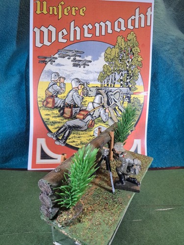 Lineolfigur unteroffizier am - lineolfigur:,