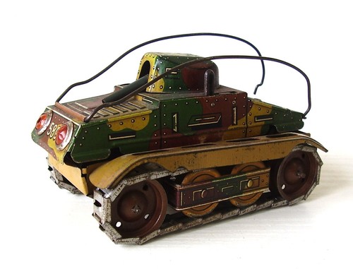 Antiker blech panzer - blech, 589